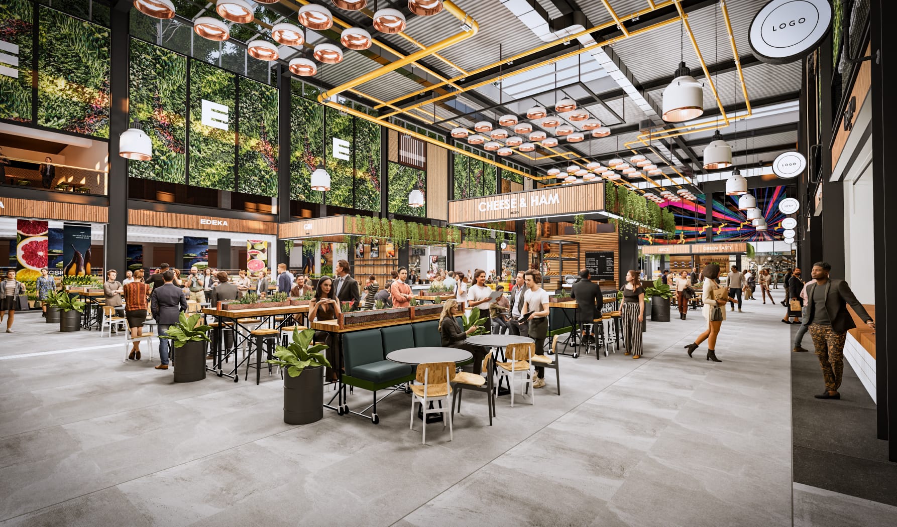 leonard_design's tweet card. A modern adaptable community hub to resonate with a younger demographic.