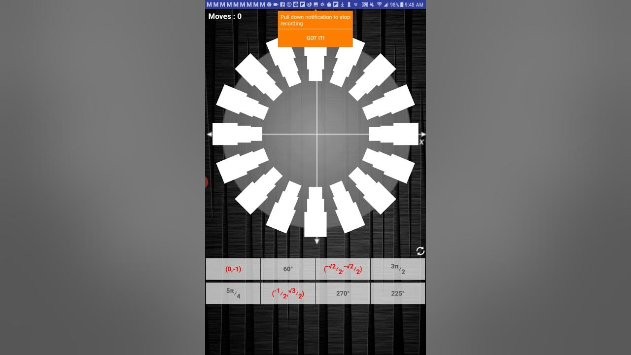UnitCircleRummy's tweet card. Unit Circle video