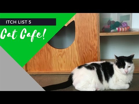 LinetteHo's tweet card. The Itch List Ep5 | Cat Cafe