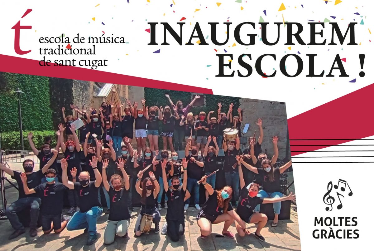 Viasona's tweet card. L'entitat s'ha embrancat en el projecte d'aconseguir una seu pròpia per seguir promocionant la música i la cultura popular i tradicional catalana