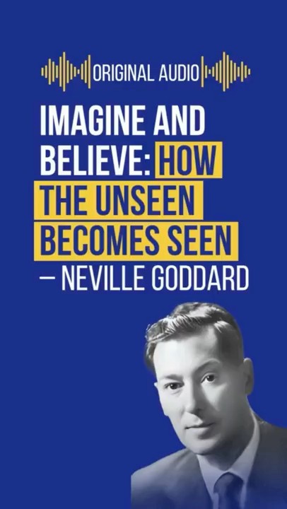 loadotorg's tweet card. Imagine And Believe: How The Unseen Becomes Seen – Neville Goddard...