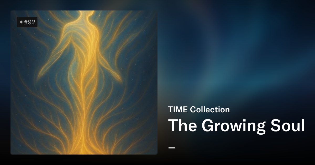 Praveen86248654's tweet card. TIME Collection 🕰️ | A Journey of Awakening From brokenness to wholeness, from illusion to truth, TIME Collection unfolds the path of the One. Each piece is a step through echoes, lies, reflections,...