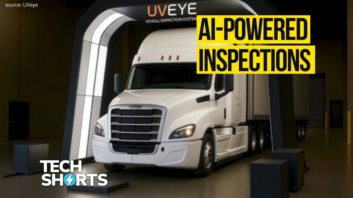 PSEnergyGroup's tweet card. This week's video also highlights UVeye's AI-powered vehicle inspection system, Oway's new capacity feature and a new micro GPS location device from Queclink Wireless Solutions.