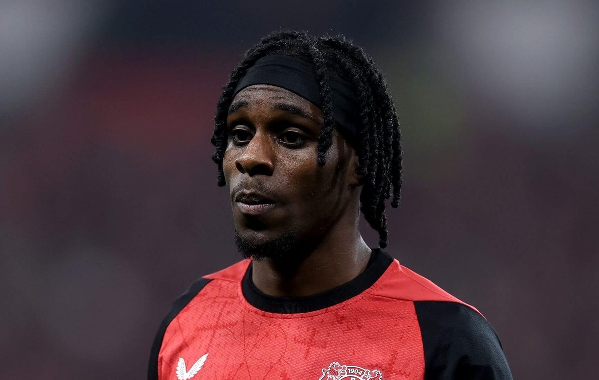 David_Ornstein's tweet card. The 24-year-old has a release clause in the region of €35m in his Bayer Leverkusen contract.