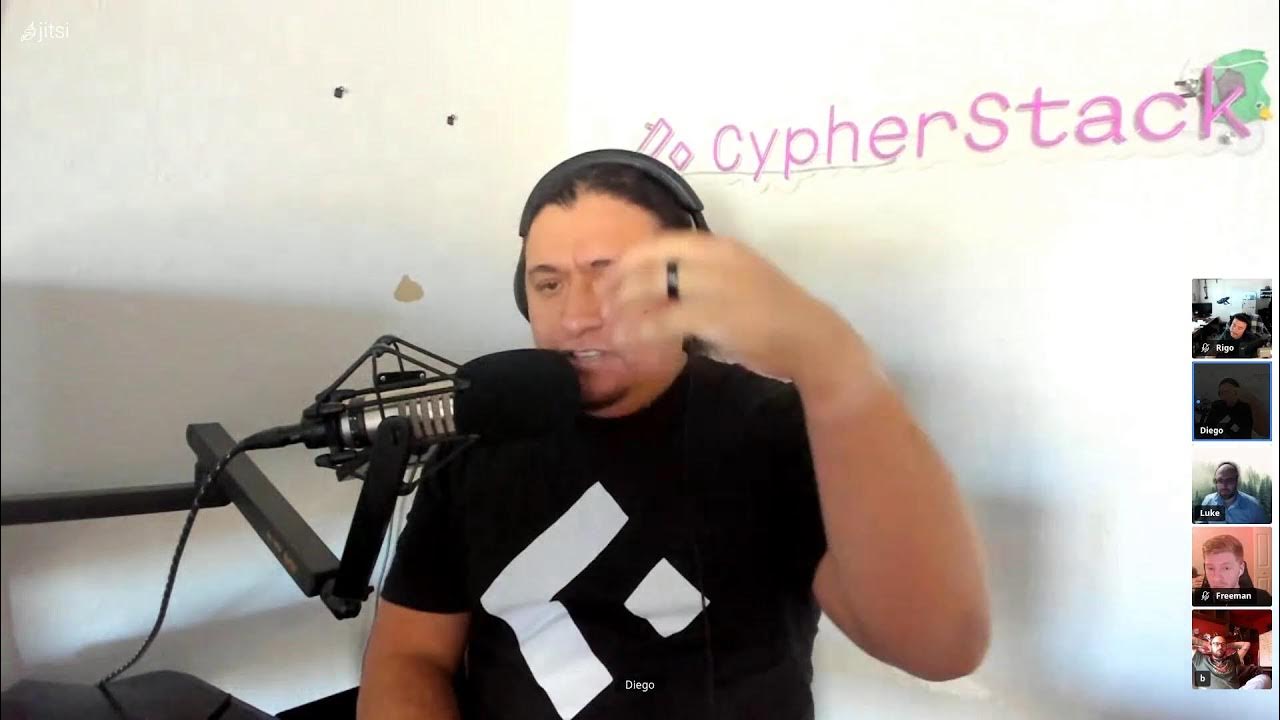 cypher_stack's tweet card. Cypher Stack Livestreamed Research Meeting