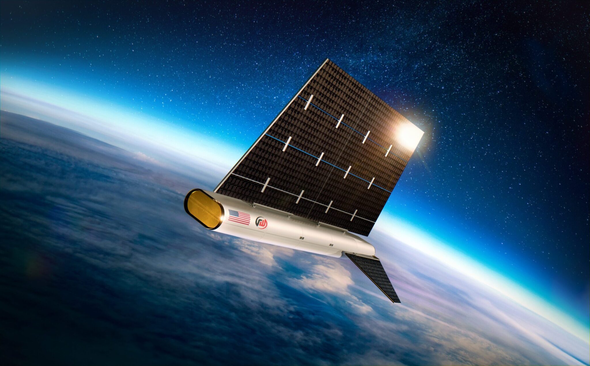 payloadspace's tweet card. Redwire Corporation ($RDW) landed a $44M Phase 2 contract from DARPA to manufacture a VLEO satellite with air breathing electric propulsion.