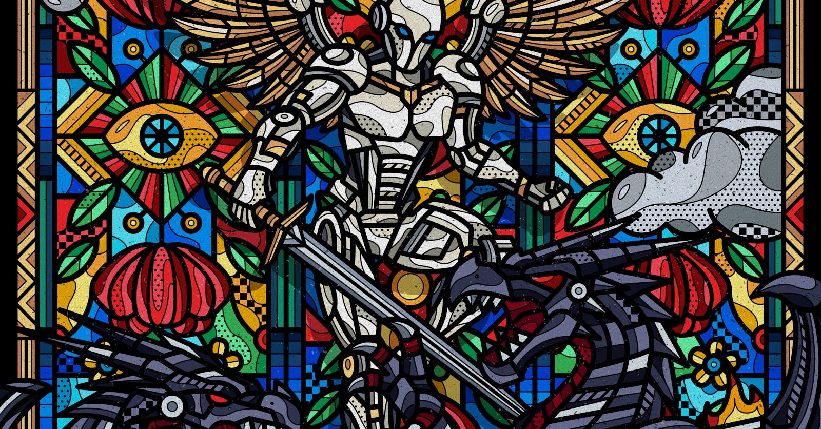 SamuraiSpirit88's tweet card. Light and darkness have been at war since the first breath of creation. The future is no different.