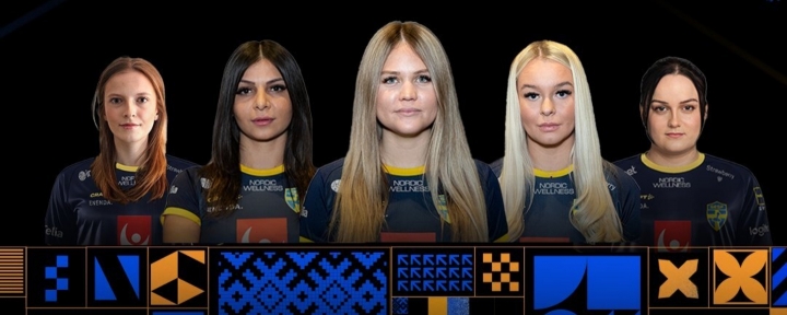 fragbitecom's tweet card. Svenska damlandslaget är vidare till slutspelen i Riyadh!