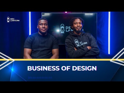 dev_lantern's tweet card. Business of design