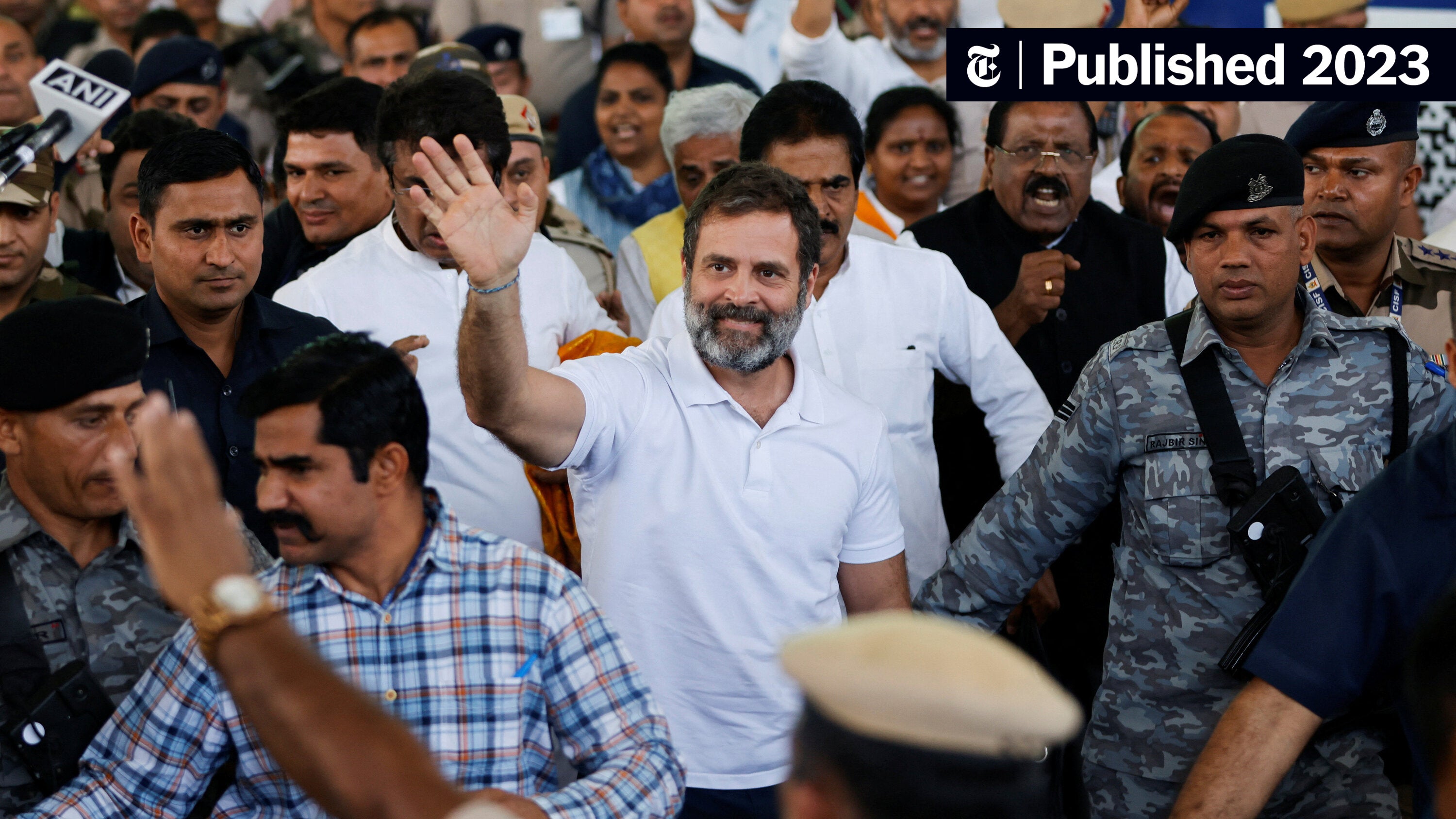 nytimes's tweet card. The expulsion of Rahul Gandhi is a devastating blow to the once-powerful Indian National Congress party. He and several other politicians are now in jeopardy through India’s legal system.