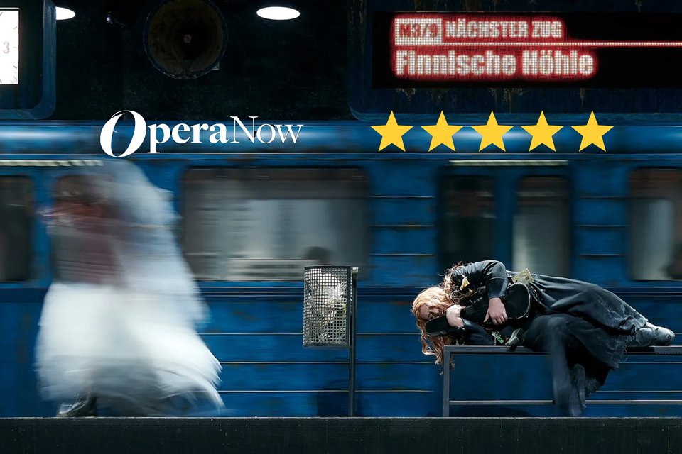 Operanow's tweet card. A brilliant, thought-provoking and entertaining piece of music theatre