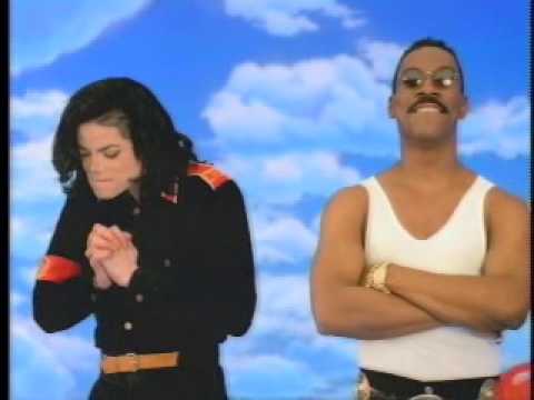 StarBOotY123's tweet card. Michael Jackson and Eddie Murphy "What's Up WIth You ?"