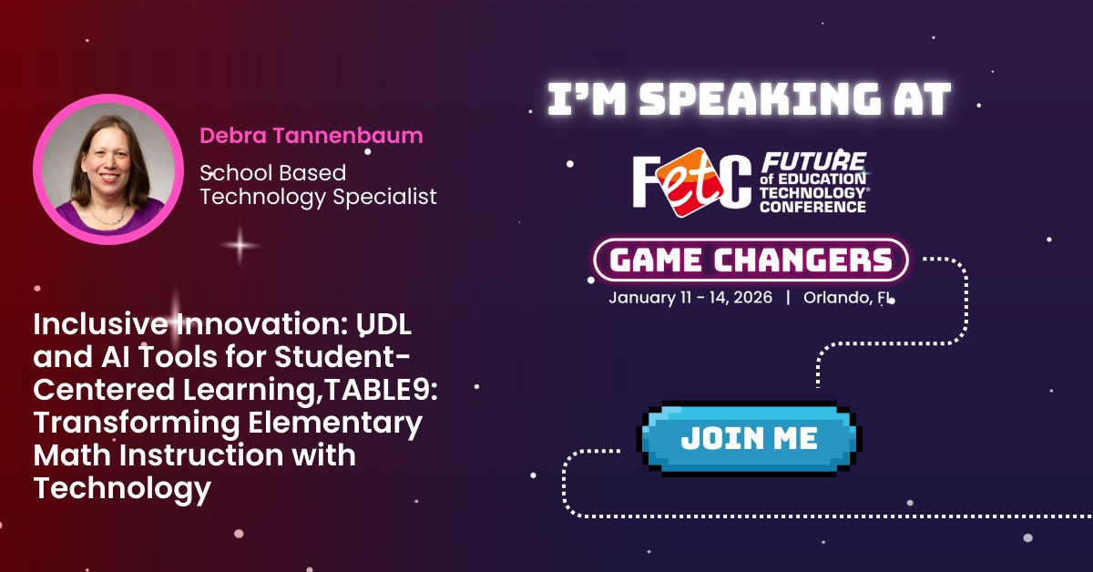 TannenbaumTech's tweet card. Join me!