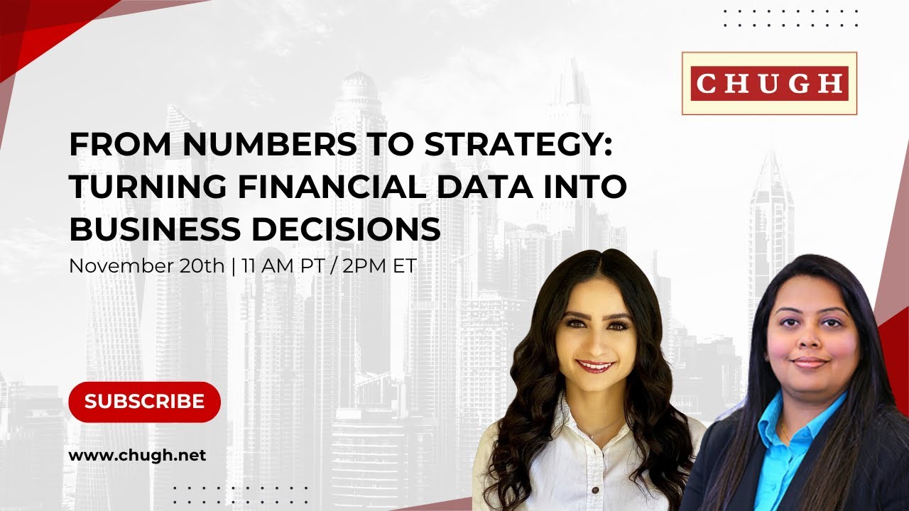 chughcpasllp's tweet card. From Numbers to Strategy: Turning Financial Data Into Business...