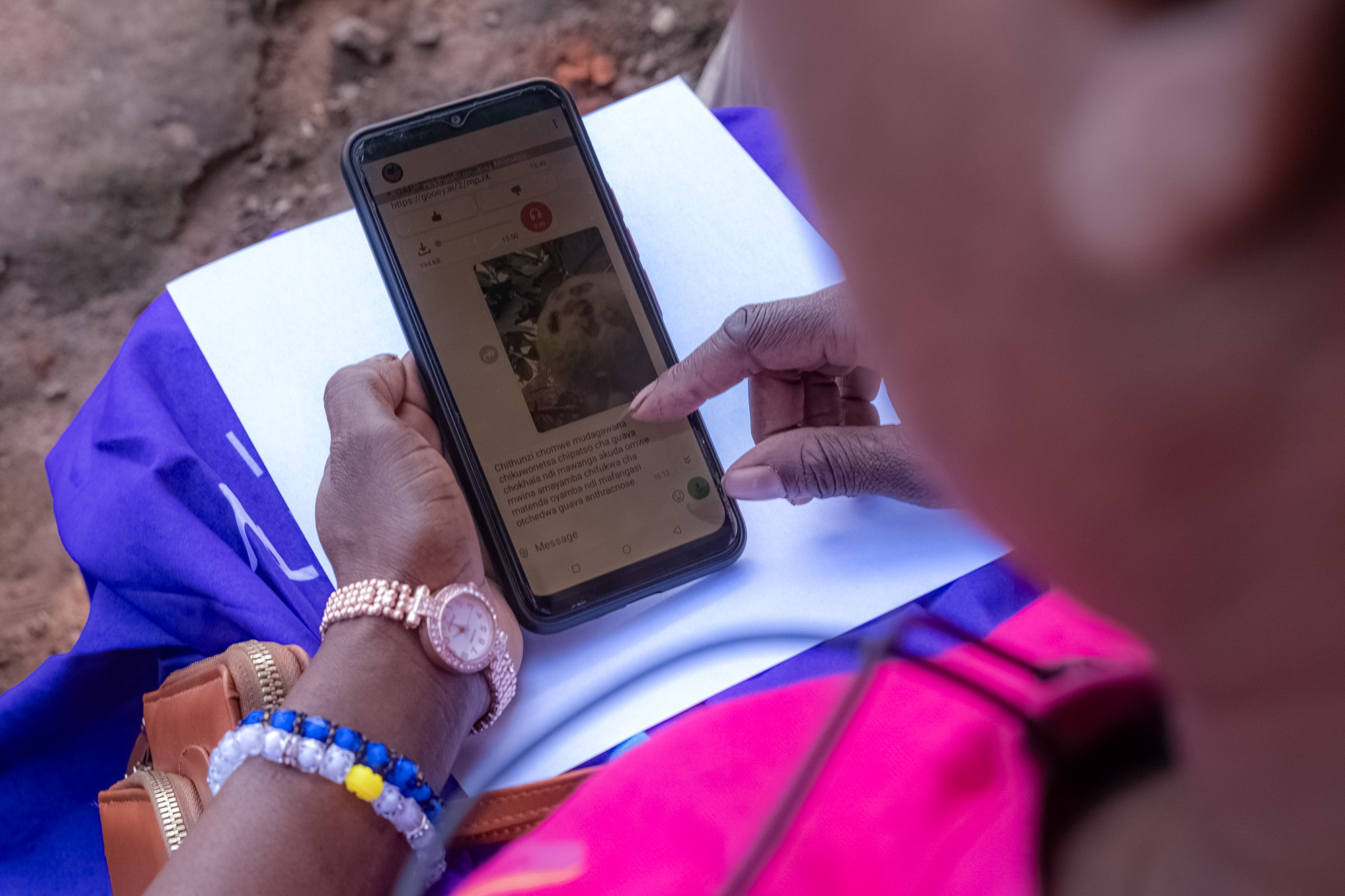 TechAcuteCom's tweet card. Ulangizi is an app that helps local farmers via ChatGPT and the Malawian government's agricultural manual on crop and animal diseases.