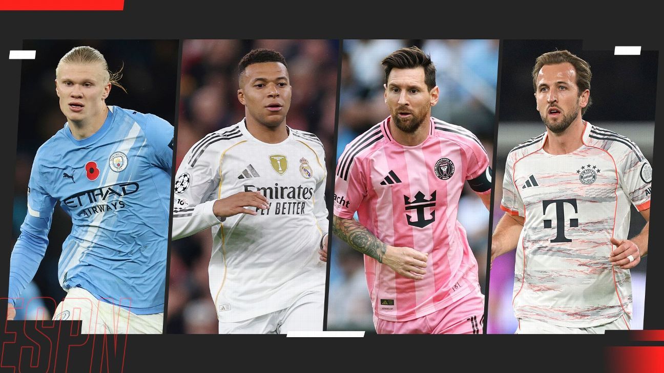 SC_ESPN's tweet card. El 2025 va llegando a su fin y varias estrellas pelean por liderar la tabla de máximos artilleros.