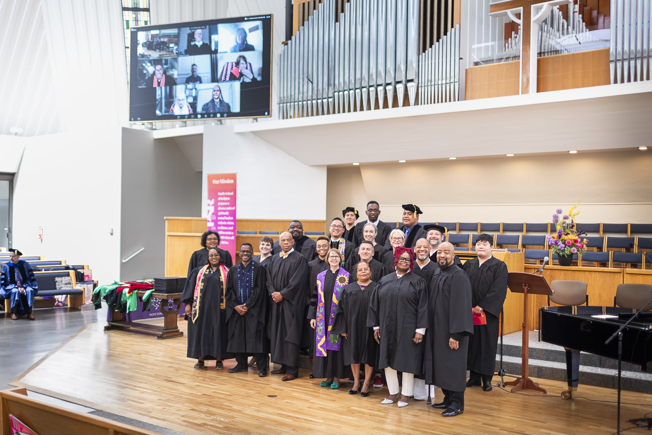 psrberkeley's tweet card. On May 19th PSR celebrated its 157th commencement with the theme, Emerging Unafraid: Living Out the Courage of Our Compassion. Read more about the ceremony and see pictures of the grads and their...