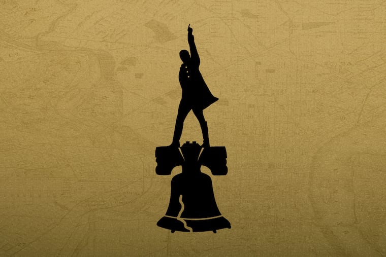 DPearsonPHL's tweet card. For Hamilton’s 10th anniversary, we rounded up the historical events that actually took place here