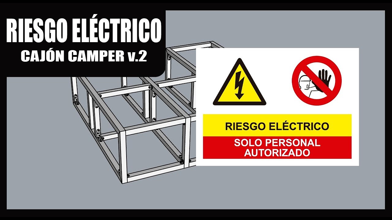 3dprojects_es's tweet card. RIESGO ELÉCTRICO suministra electricidad a tu camper | Diseño 3D |...