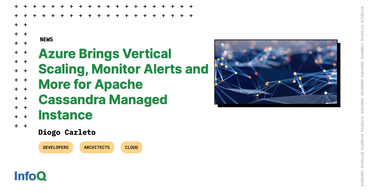 kirtirahul3's tweet card. Microsoft has recently released some new features for Azure Managed Instance for Apache Cassandra, such as upgrading the Apache Cassandra version to 4.0 GA, Azure Monitor alerts and insights,...