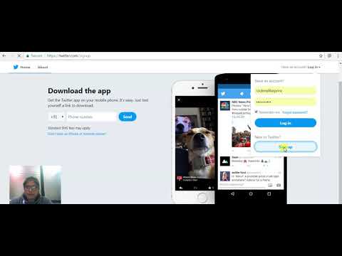 PriyaFormsadda's tweet card. How To Create Twitter Account | ट्विटर अकाउंट कैसे बनाएं | Part 1