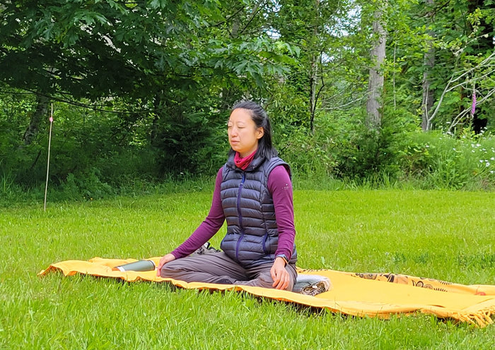 wekup2me's tweet card. Mindfulness (MBSR) Class Mondays, February 6 - March 27, 2023 6:00PM – 8:30PM PST 8 weeks, in person or online Saturday Retreat, March 18, 2023 9:00AM – 3:00PM