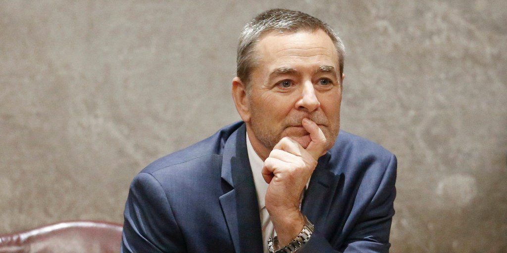 GarrettHaake's tweet card. Glen Casada, a Republican, was sentenced to 36 months in prison after being convicted on 17 charges, including wire fraud and conspiracy to commit money laundering.