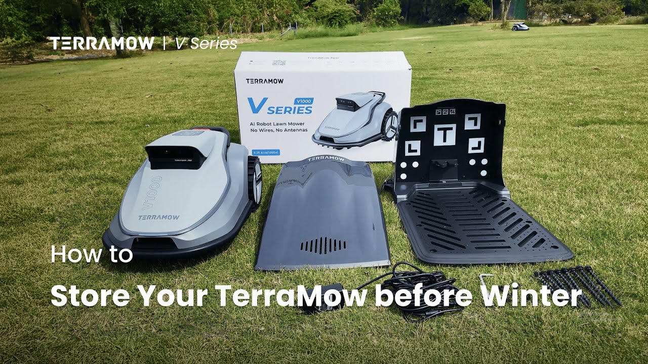 TerraMow's tweet card. 08. Prepare Your TerraMow for the Winter