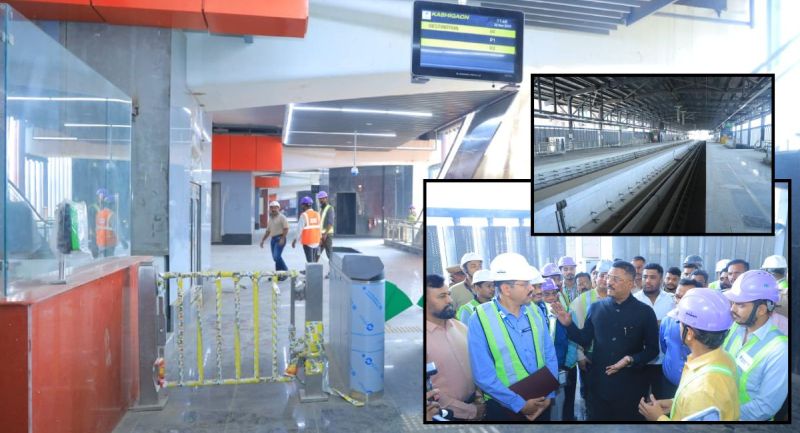 NewsbandTweets's tweet card. Metro link to transform Mira–Bhayandar travel by December end