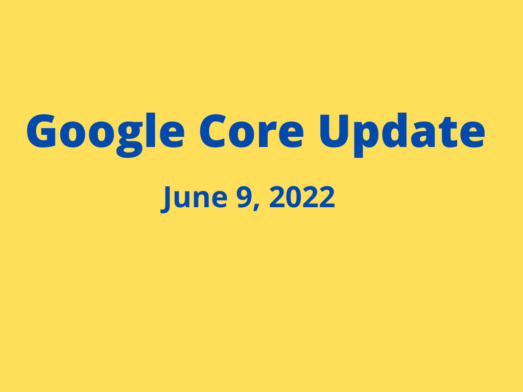 Krcmic's tweet card. On May 25th, the update of the core algorithm of Google was announced. However, on June 9th, this Google SEO update has officially been completed. ☑
