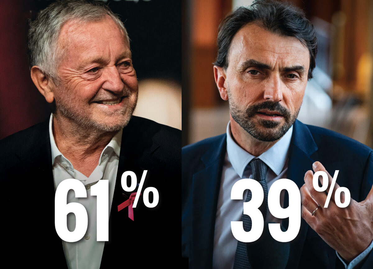 lyoncap's tweet card. Sondage Ifop-Fiducial à Lyon : Jean-Michel Aulas distance largement Grégory Doucet. L’ex-patron de l’OL séduit bien au-delà de la droite.