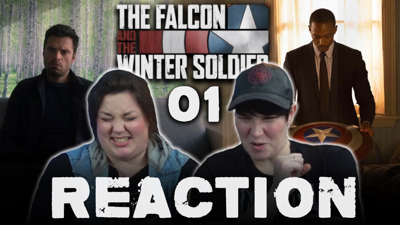 Kyuujinreacts's tweet card. The Falcon and the Winter Soldier 01 NEW WORLD ORDER reaction