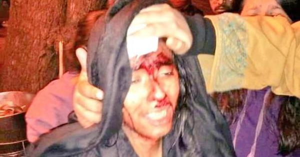 ds_dasaditya's tweet card. Several students and teachers of the university were reported to have been injured in the attack.