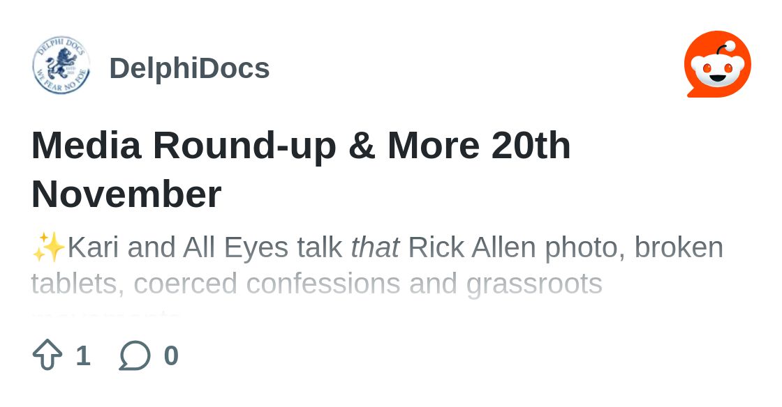 Docs_Delphi's tweet card. Explore this post and more from the DelphiDocs community