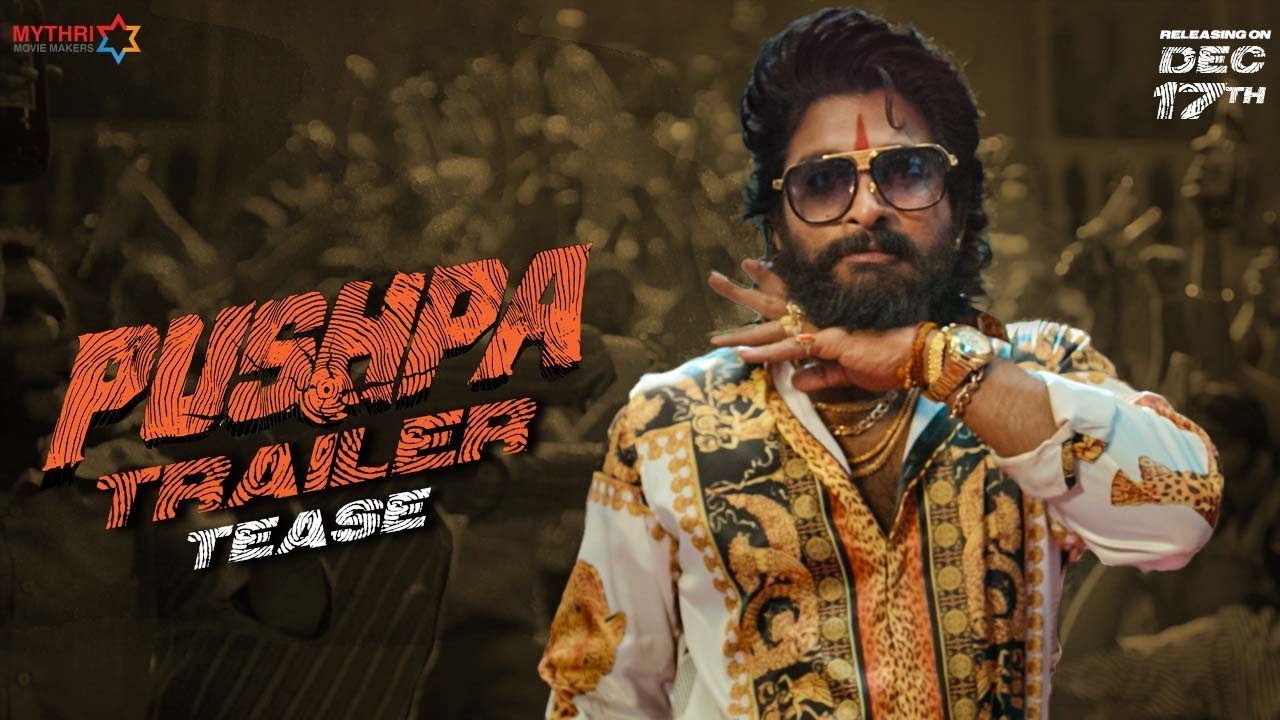 PushpaMovie's tweet card. Pushpa Trailer Tease | Allu Arjun | Pushpa | Rashmika | Fahadh Faasil...