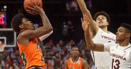 StillMikeBarber's tweet card. CHARLOTTESVILLE — There won’t be any “bad blood” when Justin McKoy takes the floor against his former Virginia team this season, a meeting that will go down when his new