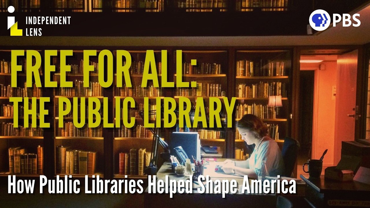 FreeForAllFilm's tweet card. How Public Libraries Shaped America | Free For All: The Public...