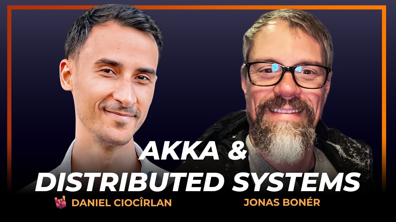 rockthejvm's tweet card. Jonas Bonér on Akka, Distributed Systems, Open-Source Sustainability...