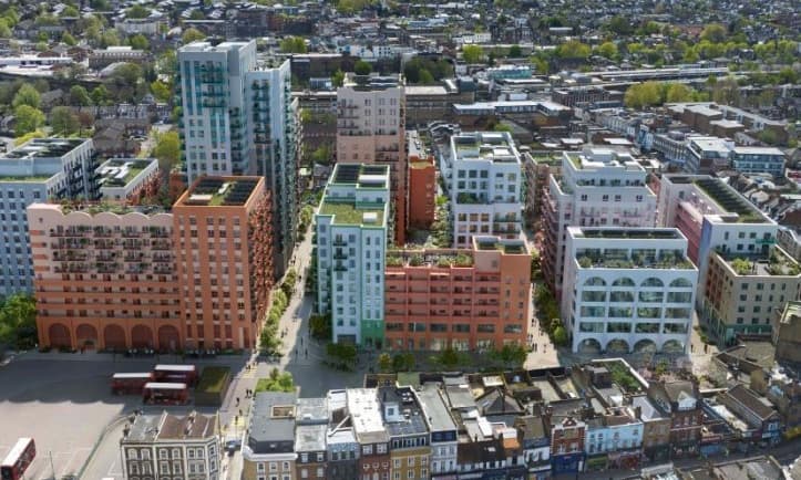 s8mb's tweet card. Plans for the Aylesham Centre in Peckham were rejected for several reasons, including a lack of affordable housing