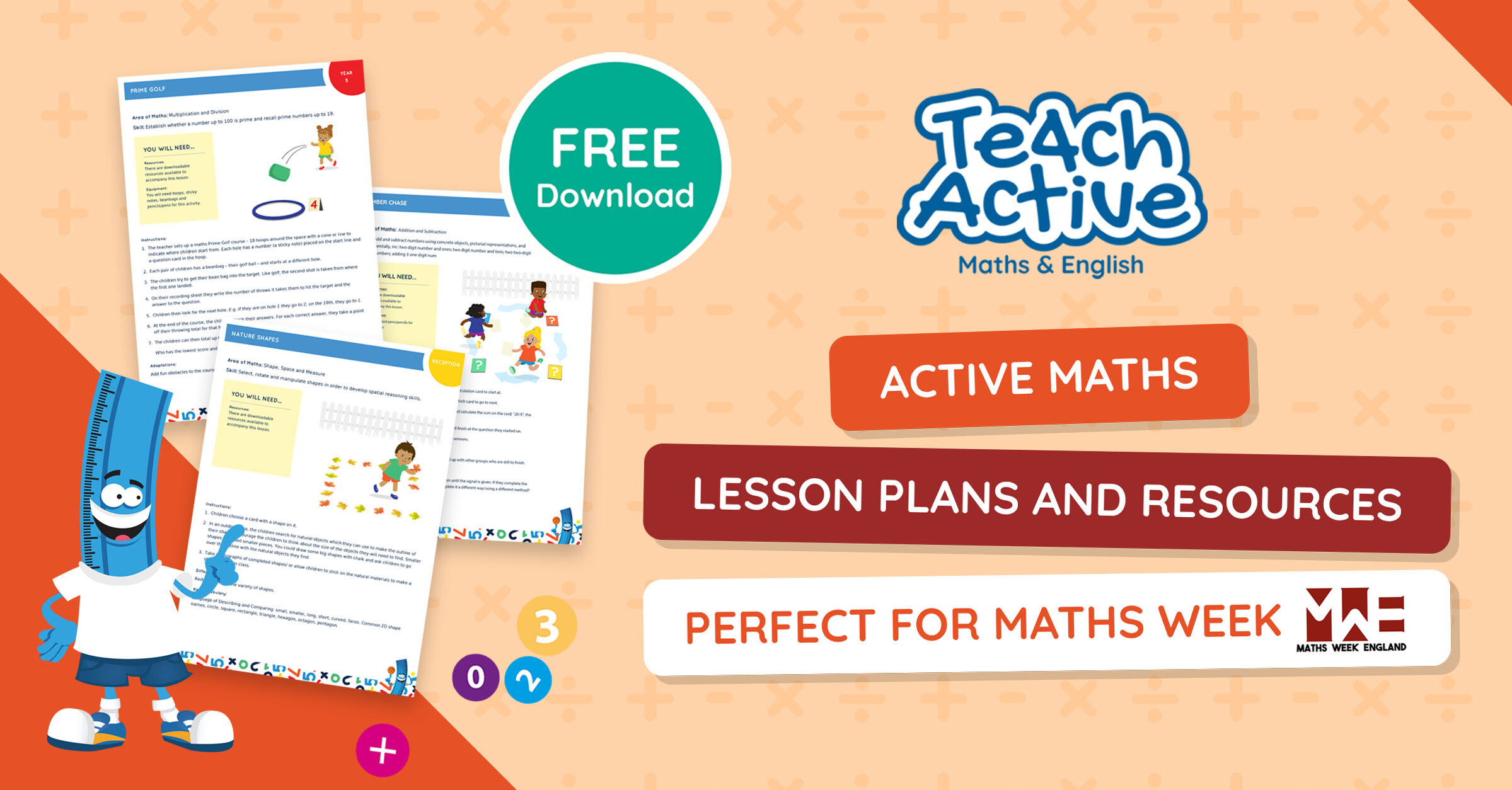 TeachActive's tweet card. Our free Active Learning Pack gives you instant access to 21 ready-to-use lesson plans and resources that combine movement with learning!