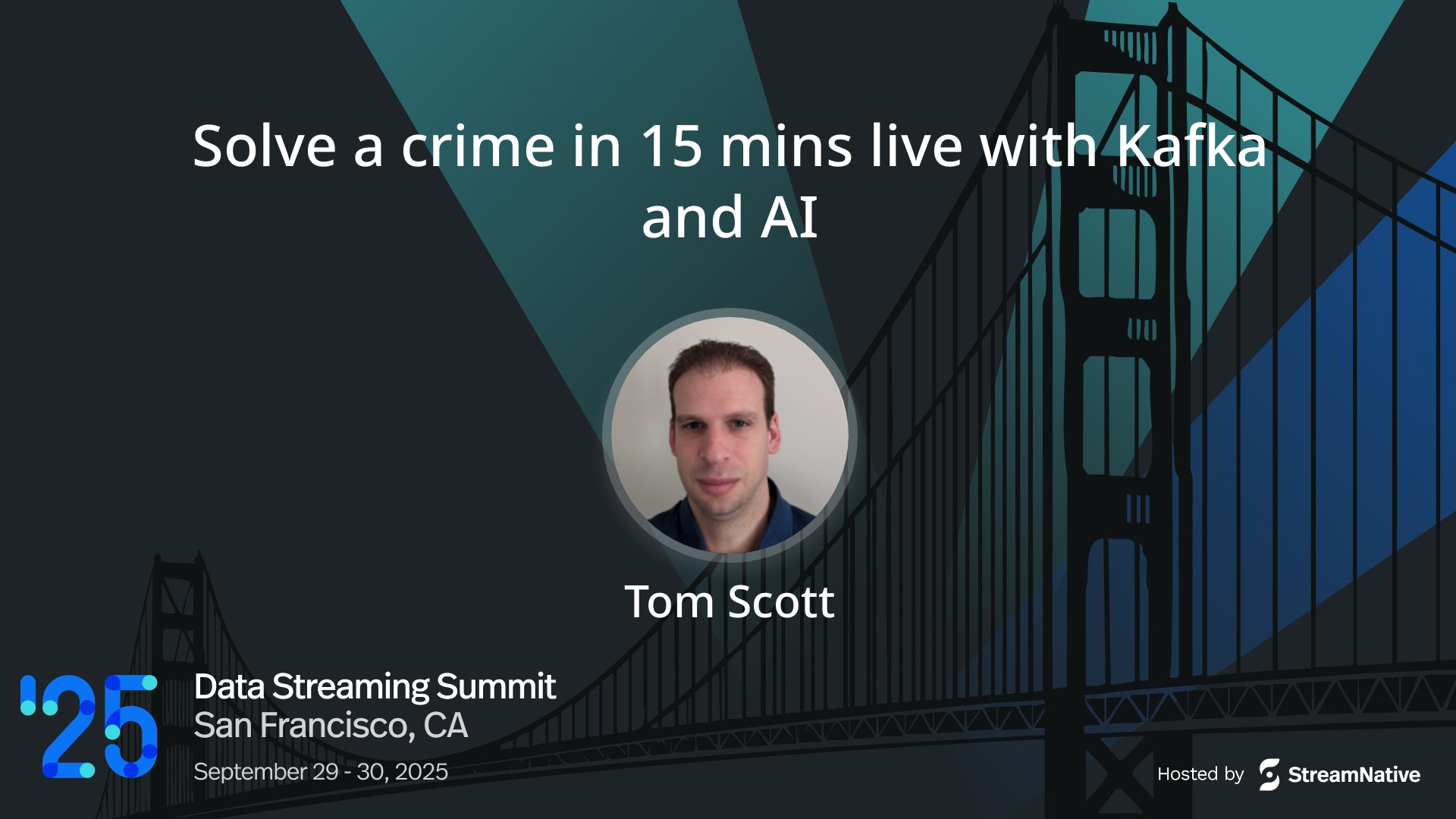 DataStreamingSt's tweet card. Watch how Kafka and AI team up to stop a live fraud attack in minutes. Learn real-time detection, investigation, and response techniques using AI-driven stream processing — no Kafka expertise...