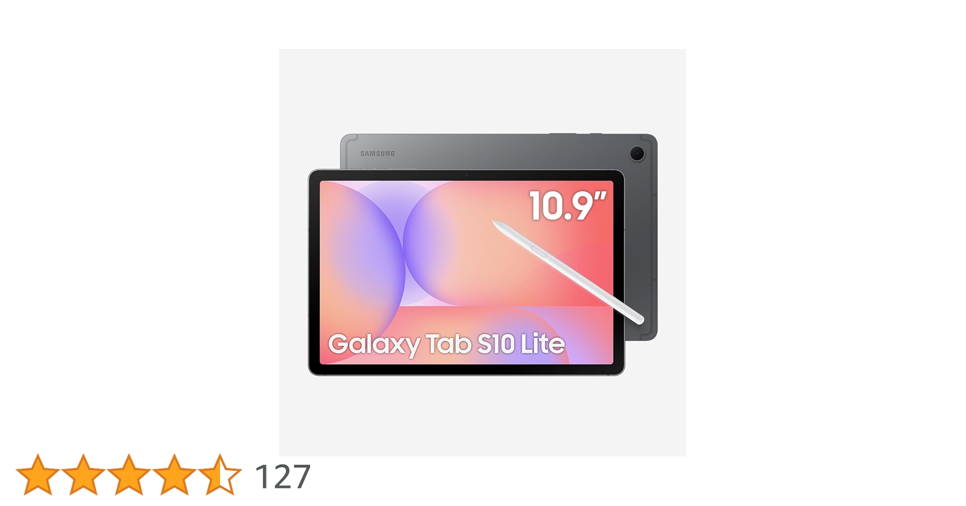 PromoAchados's tweet card. Samsung, Galaxy, Galaxy Tab, Galaxy Tab S10 Lite, Tab S10 Lite, Bateria 8000mAh, Tela de 10.9" Polegadas, 128GB, 6GB RAM, Tela de Alta Resolução, Flash LED, 8MP, Selfie 5MP, Gorilla Glass, Tablet,...