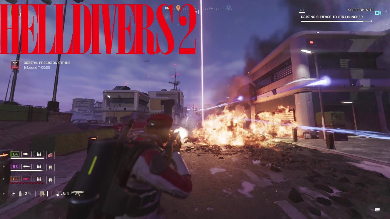 marzvid's tweet card. Helldivers 2 Illuminate Defense mission NoDeath/NoCuts SuperHelldiver...