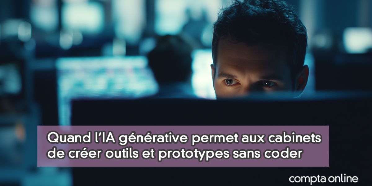 FabriceHeuvrard's tweet card. Vibe-coding : quand l'IA générative permet aux experts-comptables de créer outils et prototypes sans coder.