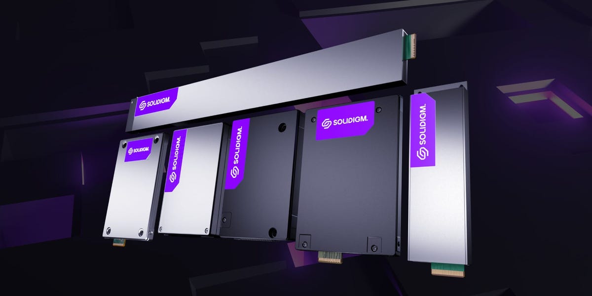 TechInsider's tweet card. Solid-state storage is emerging as essential for AI efficiency, better performance, and lower cost of ownership compared to traditional drives.