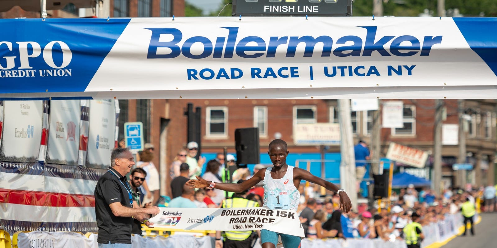 OD_EHarris's tweet card. The Boilermaker 15K Road Race presented by Excellus BlueCross BlueShield starts promptly at 8 a.m. Sunday, July 13.
