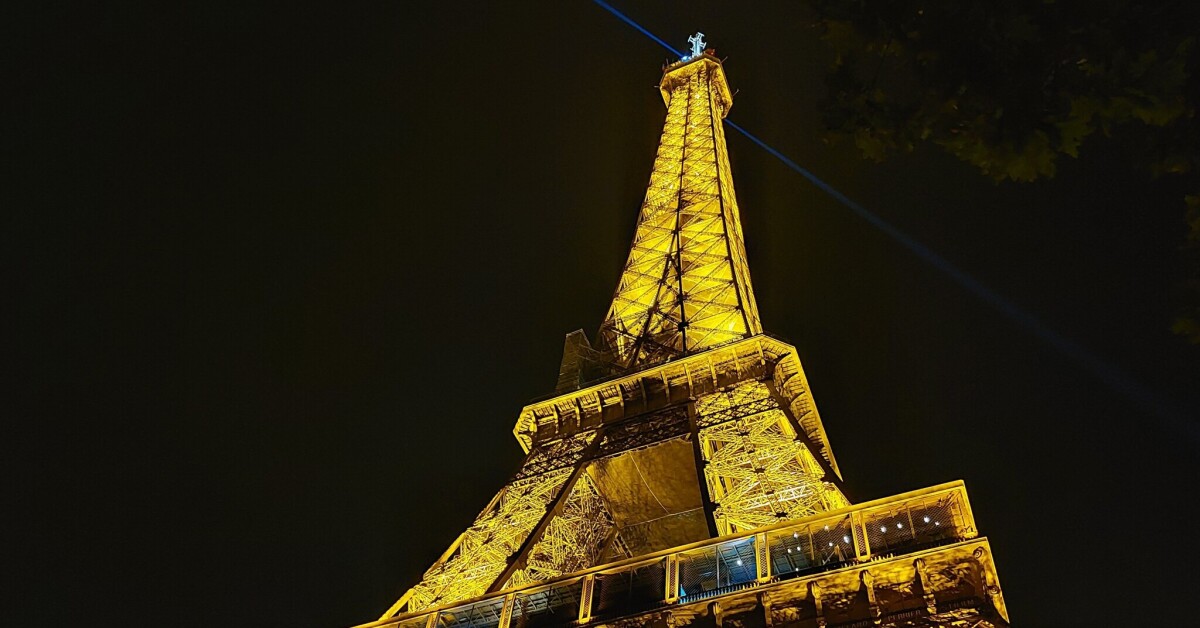 LeParisien_75's tweet card. Paris : Stéphane Troussel veut voir la tour Eiffel aux couleurs de la Palestine