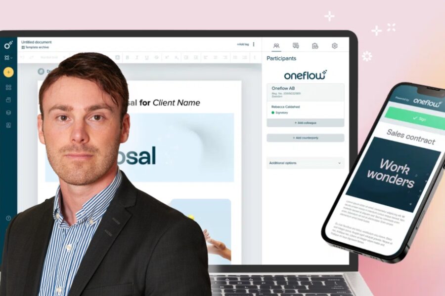 AFV_Analys's tweet card. Mjukvarubolaget Oneflow har uppvisat stark tillväxt sedan noteringen 2022. Förlusttakten har dock varit hög men bolaget sänker nu kostnaderna för att nå lönsamhet. Oneflow kommer genom partnerskap...