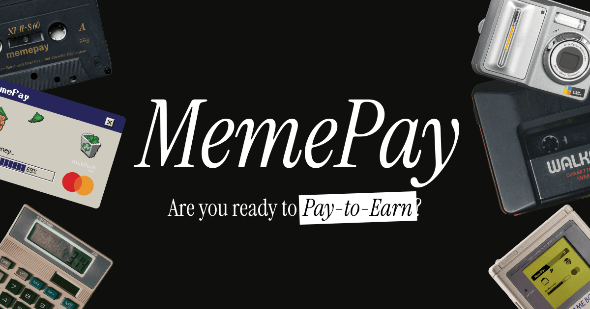 barelyanything's tweet card. MemePay turns your payments with memecoins into airdrop and perk opportunities — it’s all just a tap away!