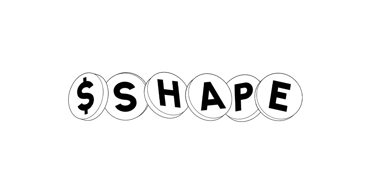 elveebee_wtf's tweet card. Claim your $Shape token